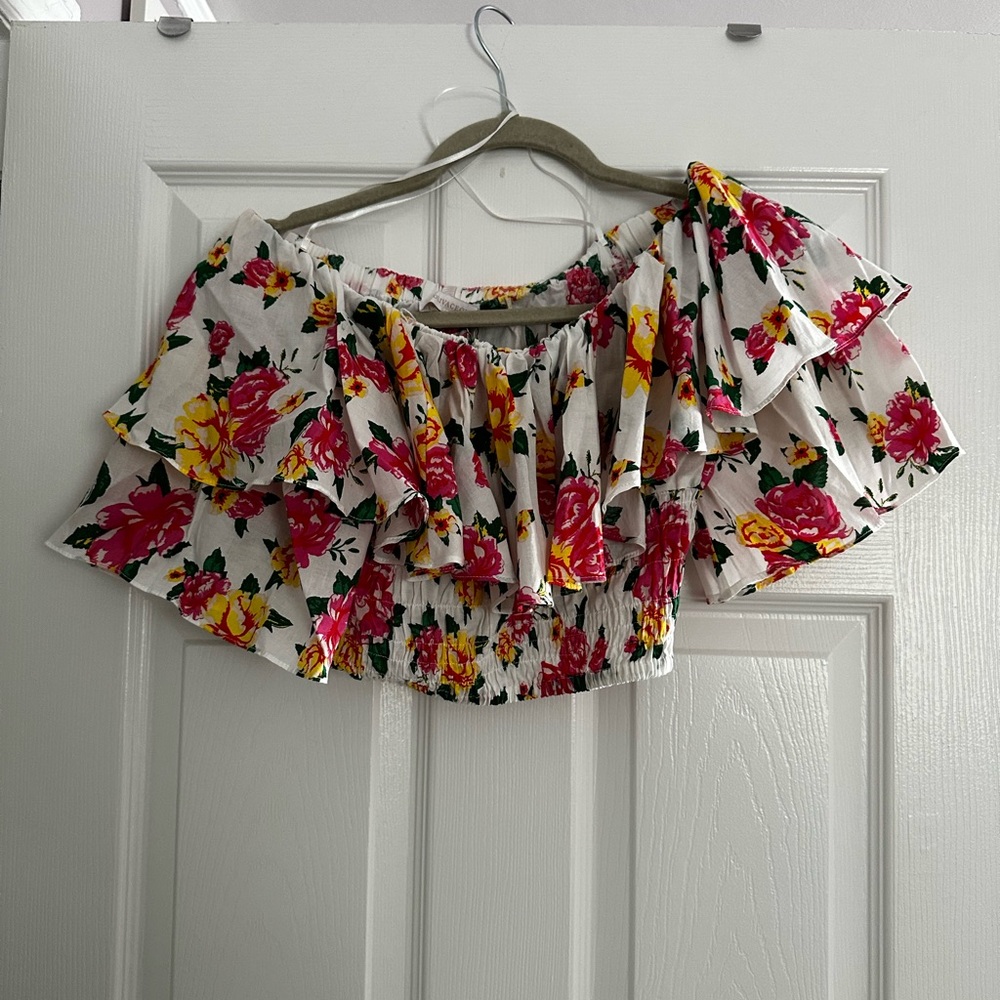 Floral Crop Top